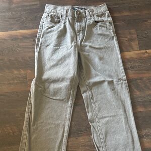 RSQ Khaki Green Loose Fit Men’s Boys Pants